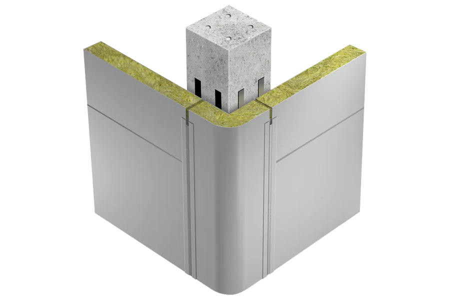 Вертикальные угловые панели